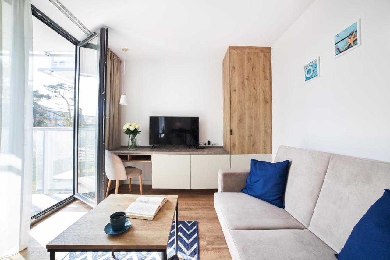 Jantaris Mielno Apartamenty Przy Plazy Bagian luar foto