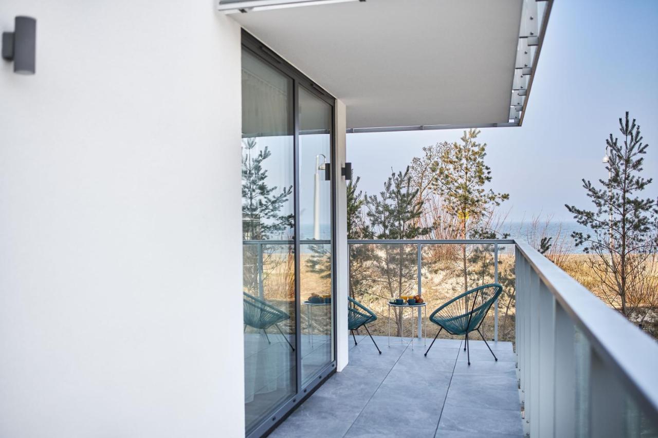 Jantaris Mielno Apartamenty Przy Plazy Bagian luar foto