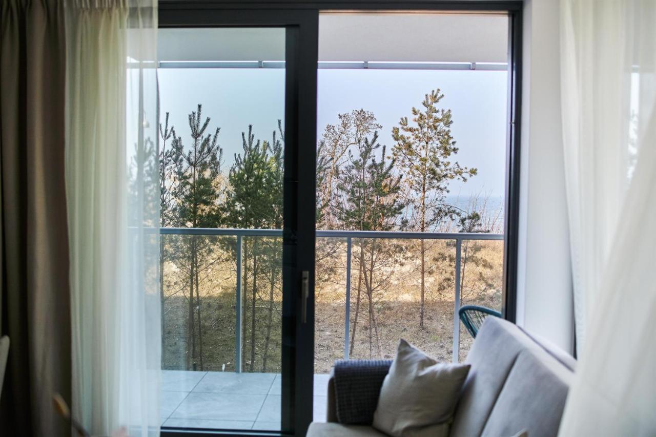 Jantaris Mielno Apartamenty Przy Plazy Bagian luar foto