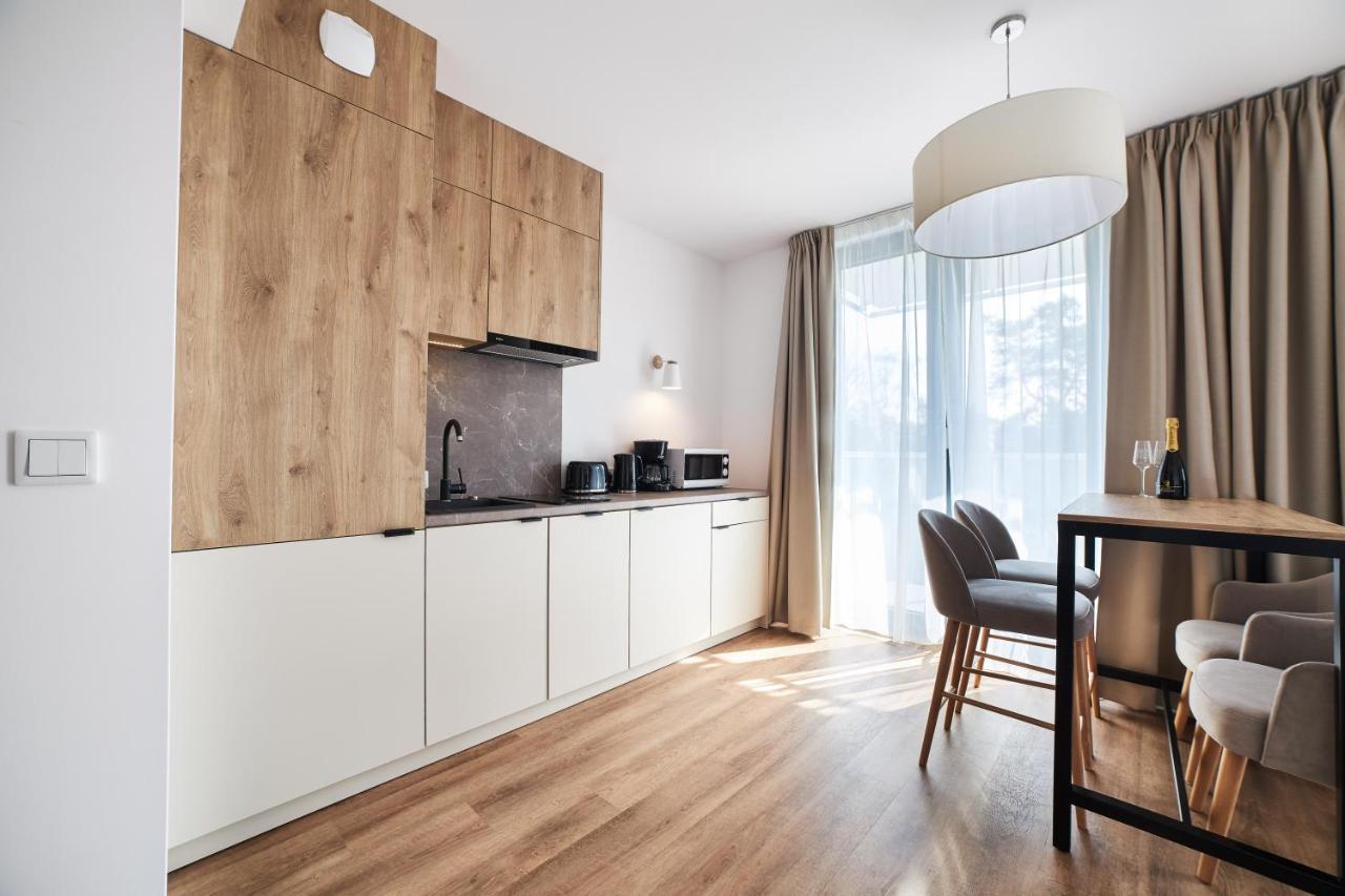 Jantaris Mielno Apartamenty Przy Plazy Bagian luar foto