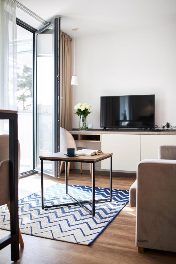 Jantaris Mielno Apartamenty Przy Plazy Bagian luar foto