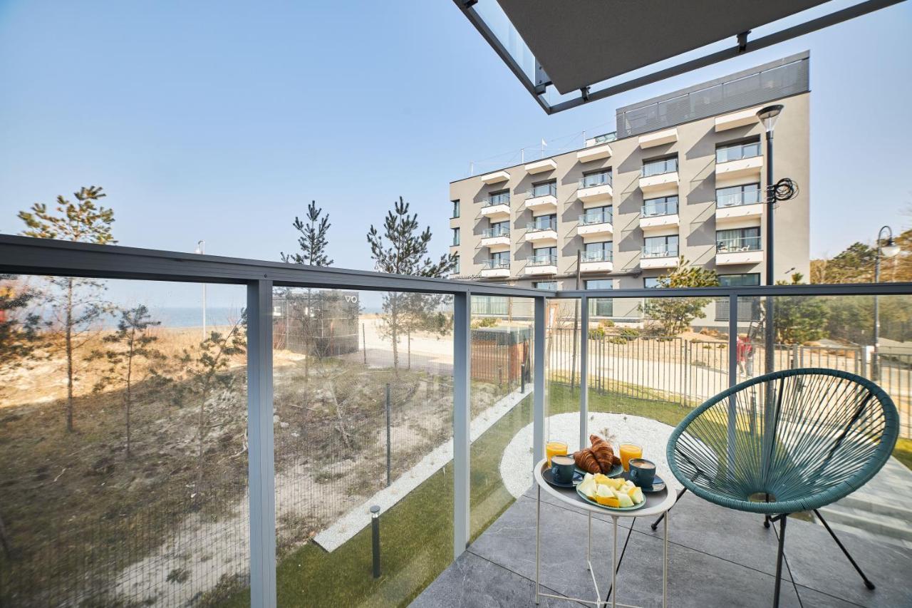Jantaris Mielno Apartamenty Przy Plazy Bagian luar foto